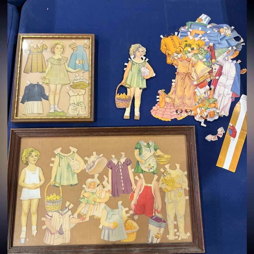 1930’s Shirley Temple paper dolls